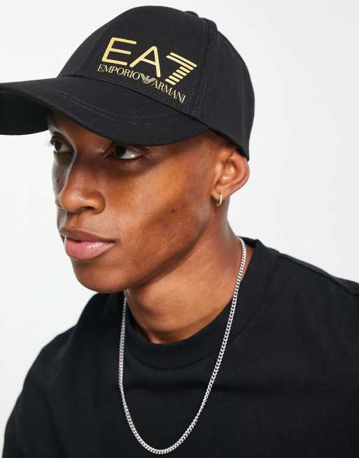 Ea7 store cap black