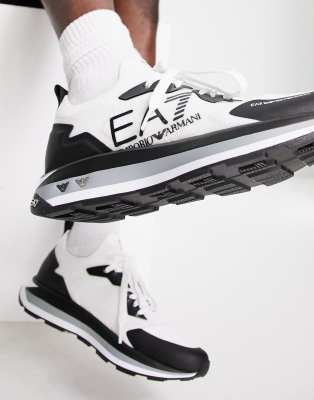 ea7 logo trainers