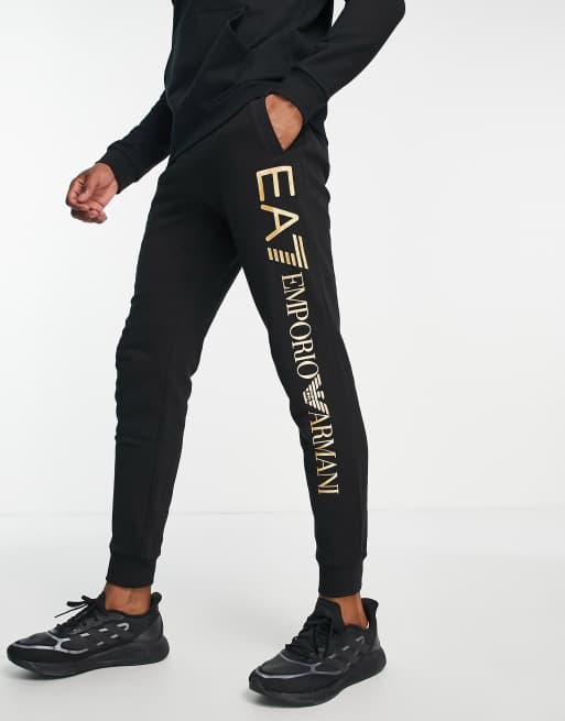 Large Logo Printed Jogging Bottoms