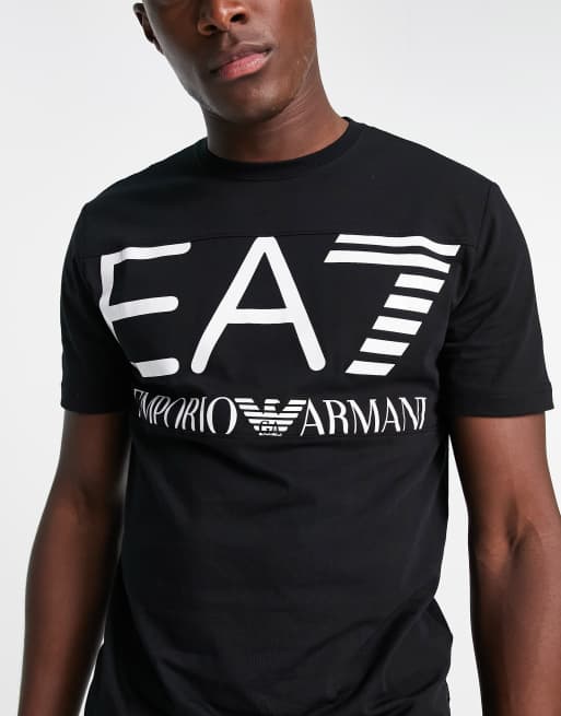 Armani logo t-shirt black | ASOS