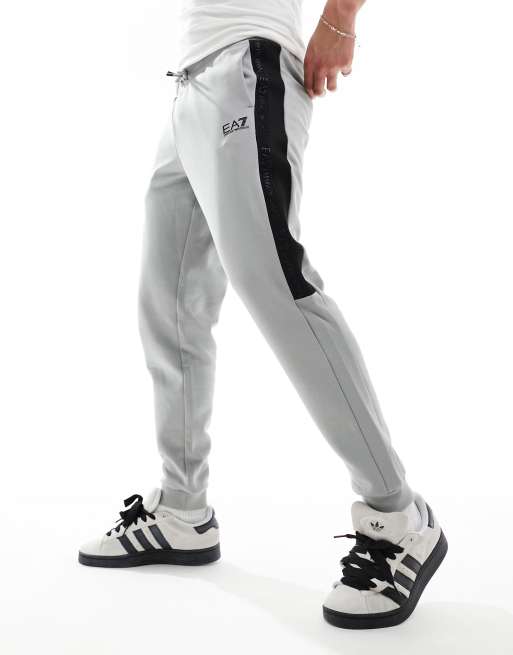 Ea7 grey joggers online