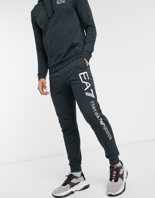 Ea7 navy joggers online