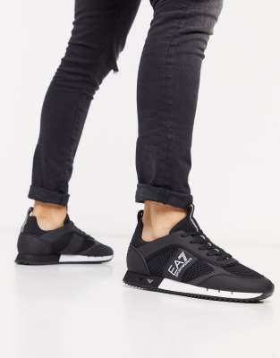 ea7 shoes black