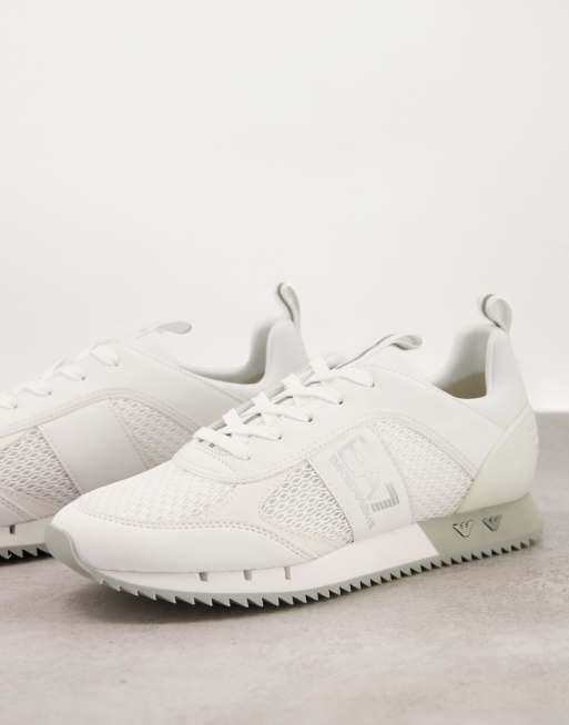 White ea7 hot sale trainers