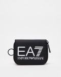 [EA7] Armani EA7 logo zip around wallet in black/white No Size Black/ white