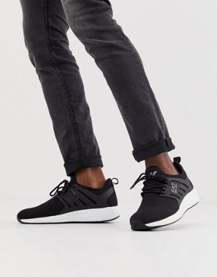 Armani EA7 - minimal run sneakers i sort