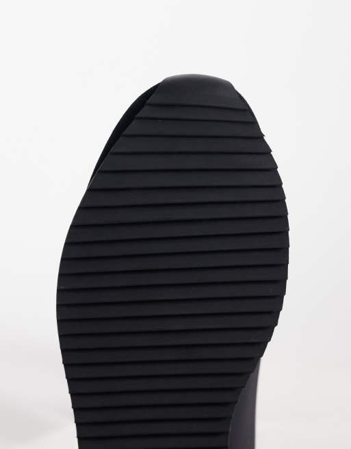 Armani – EA7 New Heritage – Czarno-złote buty sportowe z logo, 5 z 5
