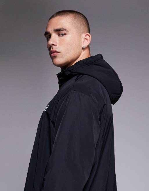 Armani EA7 nylon hooded jacket in black, 5 of 5
