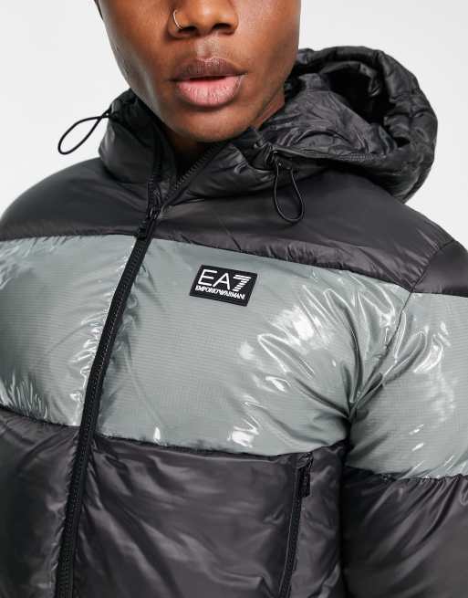 Ea7 down best sale jacket womens