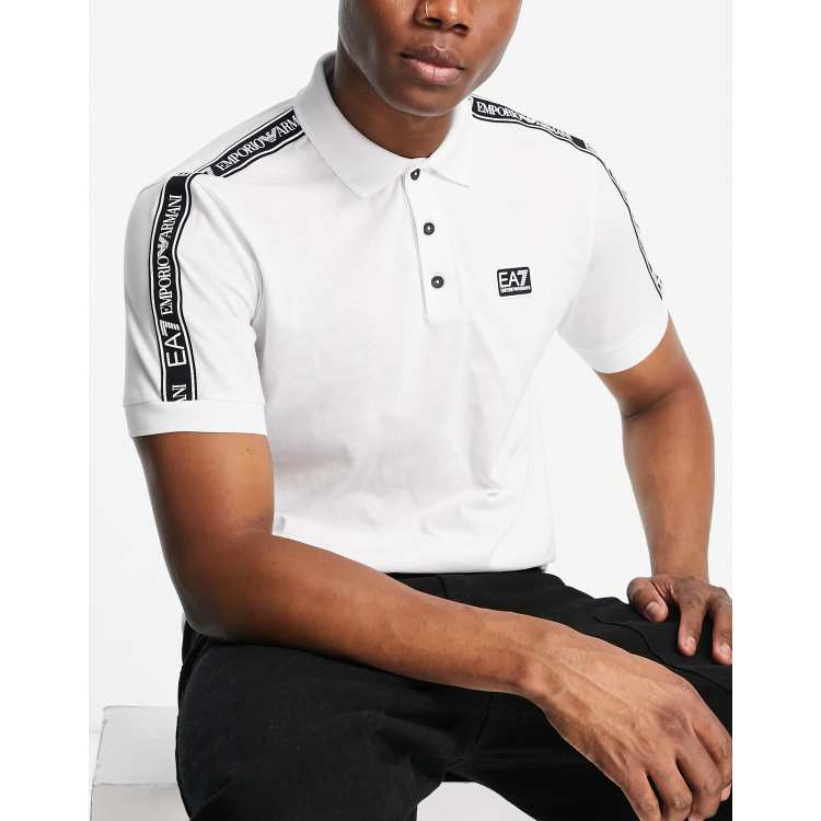 Polo on sale armani bianca