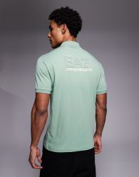 Armani EA7 polo in dark green