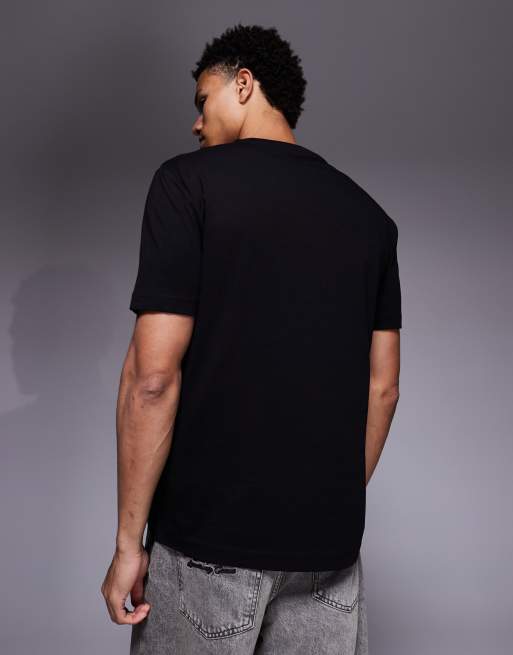 Armani - EA7 Premium - Sort T-shirt med logo, 3 af 5