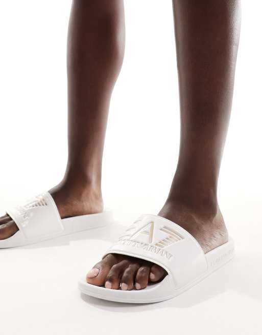 Womens sliders online armani