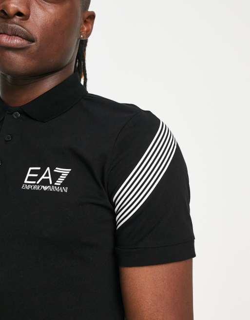 Mens ea7 deals polo shirts