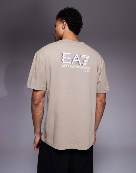 Armani EA7 - T-shirt beige - view 1