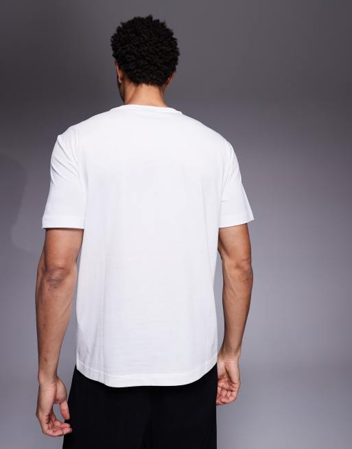 Armani EA7 - T-shirt de qualité supérieure à logo - Blanc, 3 de 5