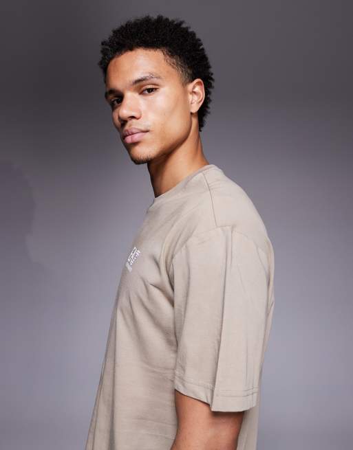 Armani - EA7 - T-shirt in beige, 4 van 5