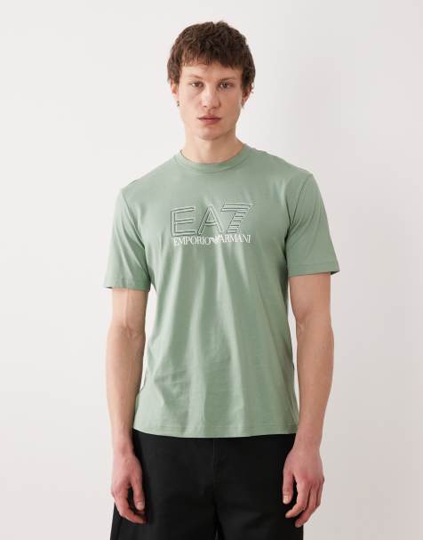 Armani EA7 t-shirt in green - view 1