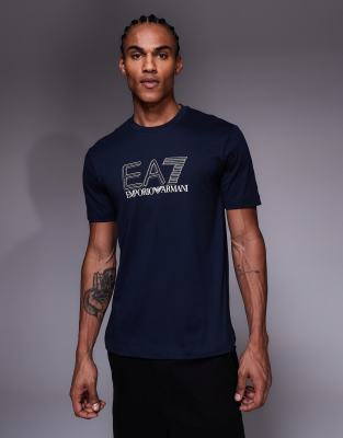 Armani - - T-Shirt in Marineblau Marineblau 42