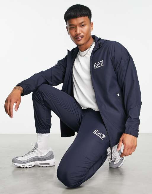 Arriba 87+ imagen armani tracksuit navy