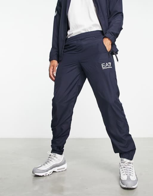 Ea7 tracksuit navy hot sale