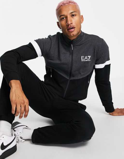 ea7 french terry tracksuit