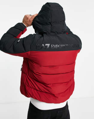 red ea7 jacket