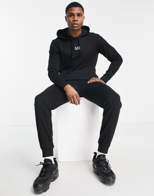 Ea7 hooded online tracksuit