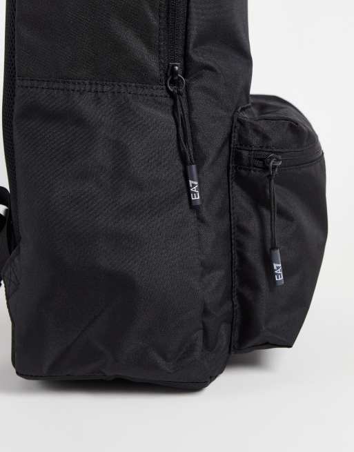 Armani EA7 Train core logo backpack in black