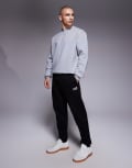 [EA7] Armani EA7 train core logo full tracksuit in black W31.7 BLACK