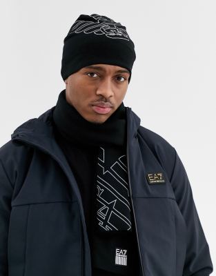 ea7 beanie hat
