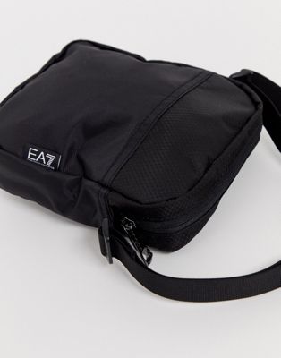 EA7 Man Cross-body Bag Navy Blue Size -- Polyester