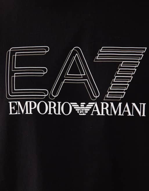 Armani EA7 - Train Visibility - Camiseta negra de corte suelto sin mangas, 4 de 5