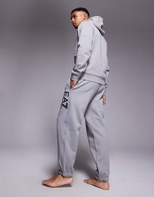 Armani - EA7 - Train Visibility - Joggingbroek met logo in grijs, deel van co-ord set, 4 van 5