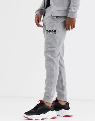 ea7 7 lines fleece tracksuit