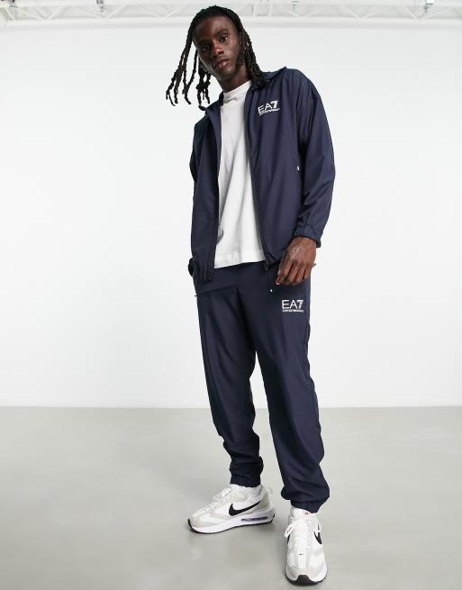 Armani - EA7 trainingspak in marineblauw