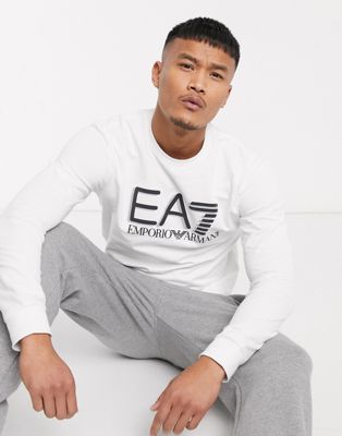 ea7 sweatshirt white