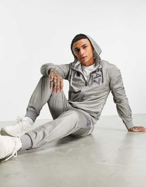 Armani EA7 Visibility large tracksuit in ASOS