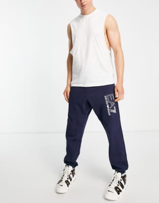 armani navy joggers