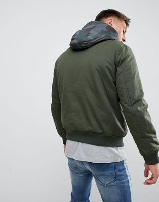 Armani Exchange 3 in 1 hooded bomber 