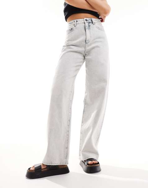 Armani Exchange - Afslappede jeans med 5 lommer i grå denim - view 1