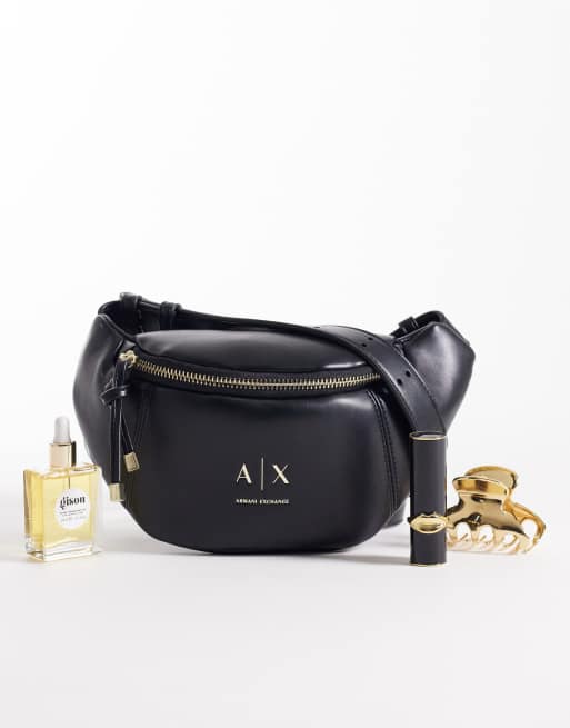 Armani Exchange - Alice - Lille sort crossbody-bæltetaske, 2 af 4