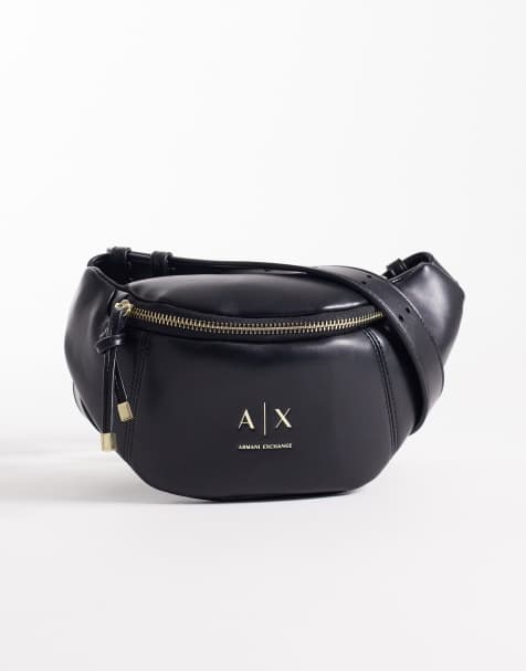 Armani Exchange - Alice - Marsupio a tracolla piccolo nero - view 1
