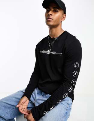 ASOS Oversized Long Sleeve T-Shirt With Double Layer