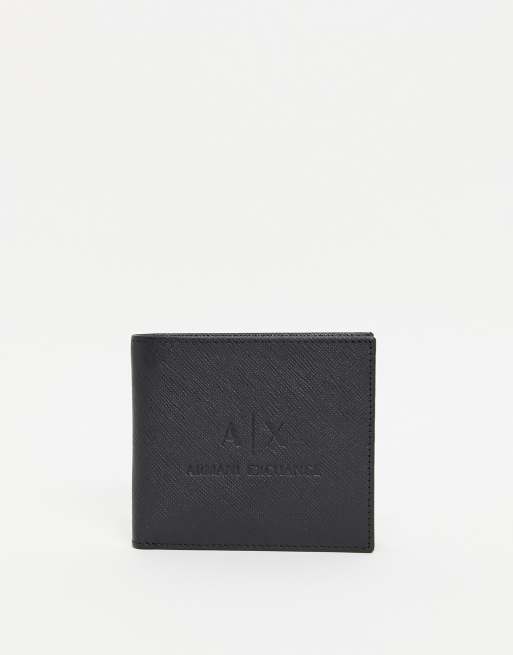 Armani exchange shop leather wallet