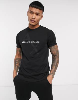 Armani Exchange AX tonal text logo t 