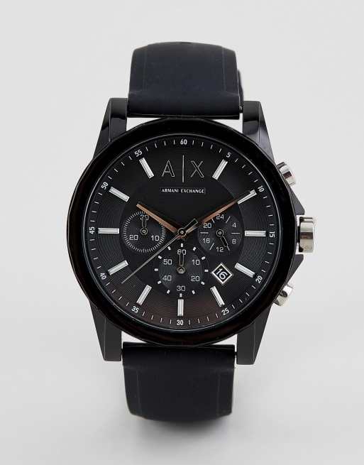 Armani Exchange AX1326 Outerbanks Silicone Watch ASOS