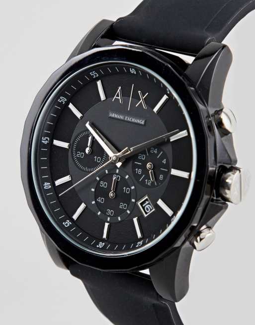 Armani Exchange AX1326 Outerbanks Silicone Watch | ASOS