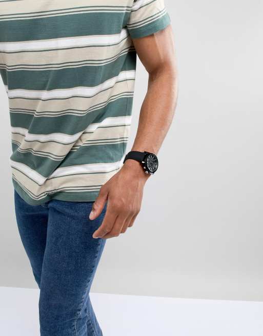 Armani Exchange AX1326 Outerbanks Silicone Watch | ASOS