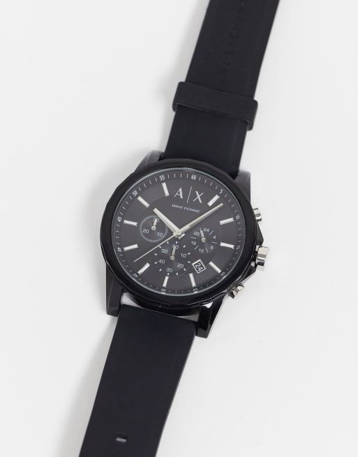 Armani Exchange AX1326 Outerbanks Silicone Watch ASOS